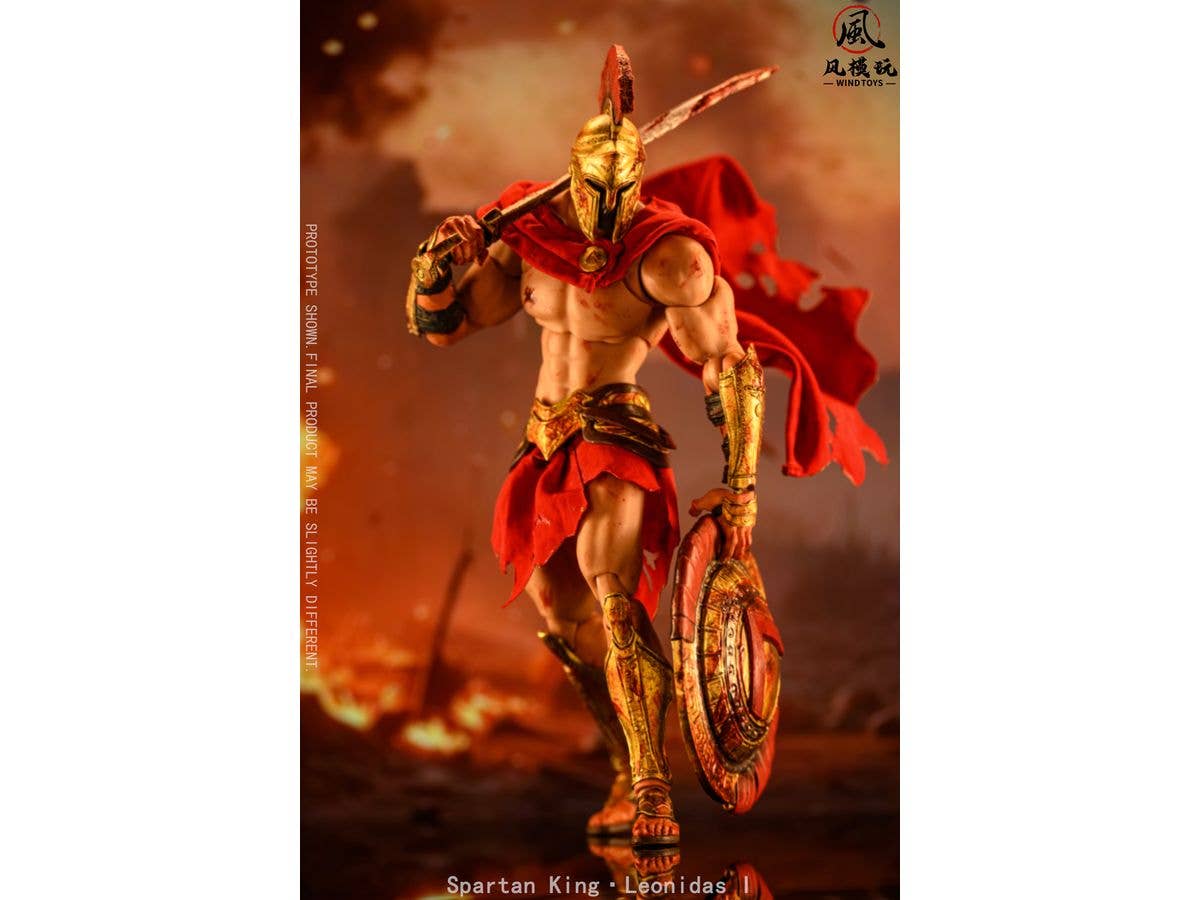 Spartan King Leonidas I Damaged Edition