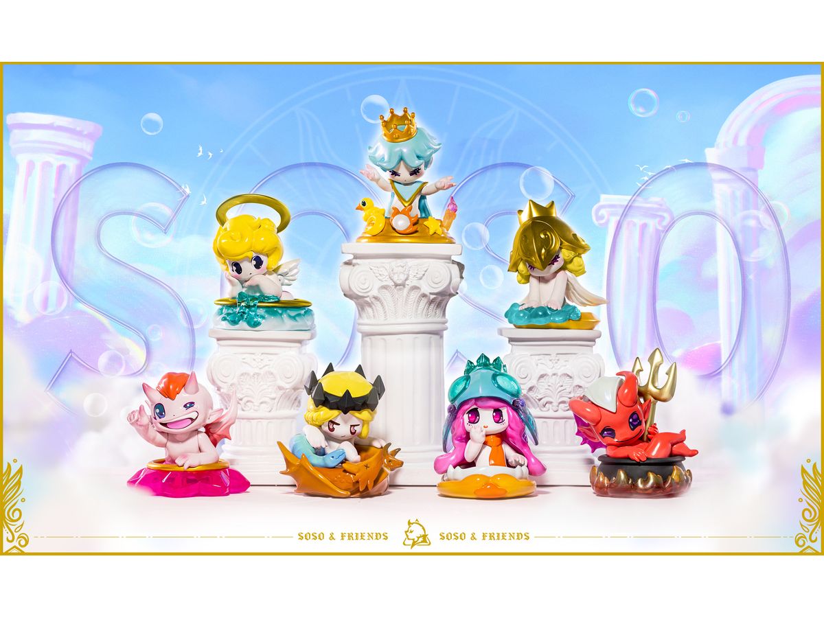 Soso & Friends Trading Figure 1Box 6pcs