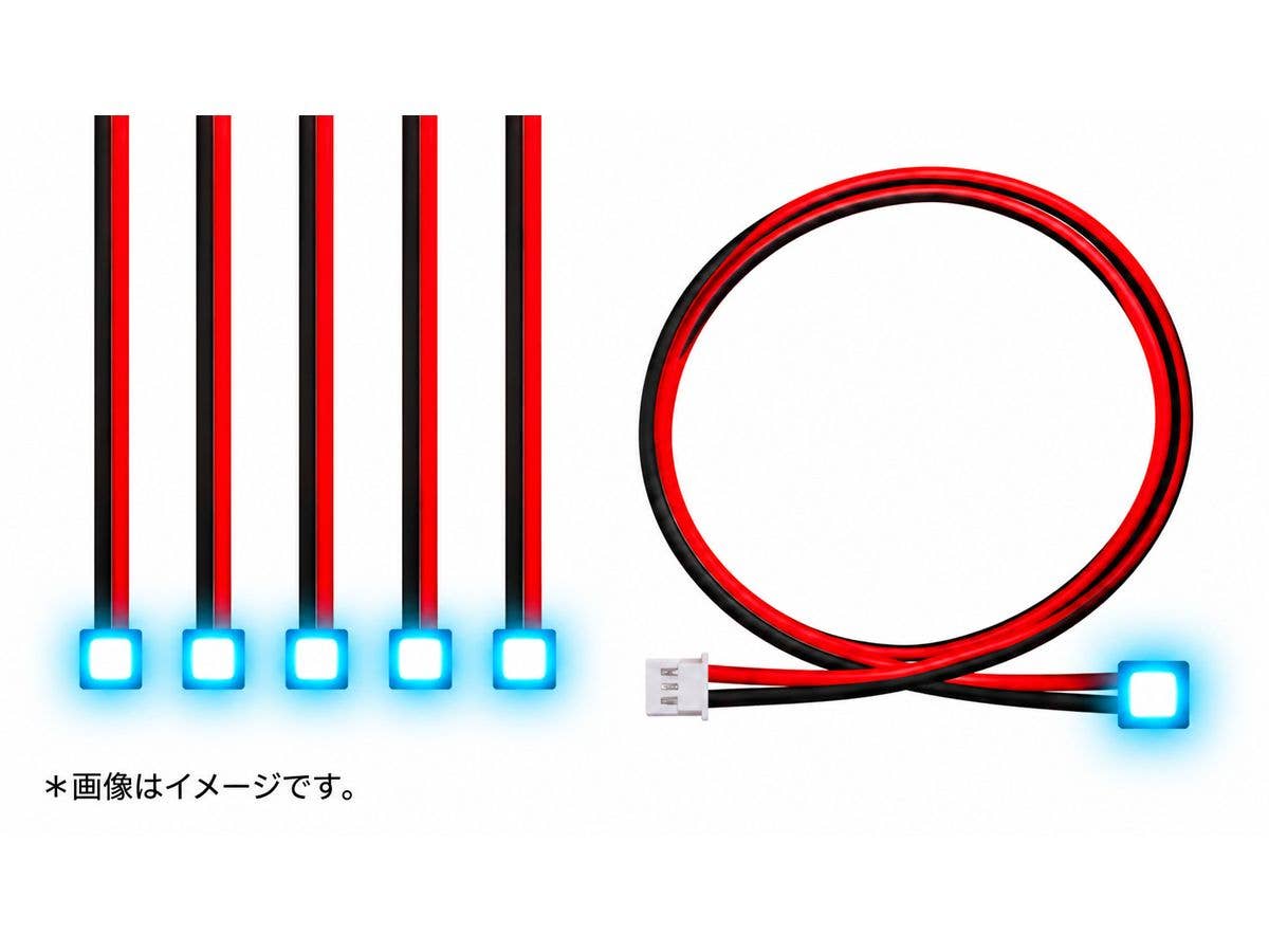 Multi-Control LED Unit LED Light Cable (5pcs Set) Blue