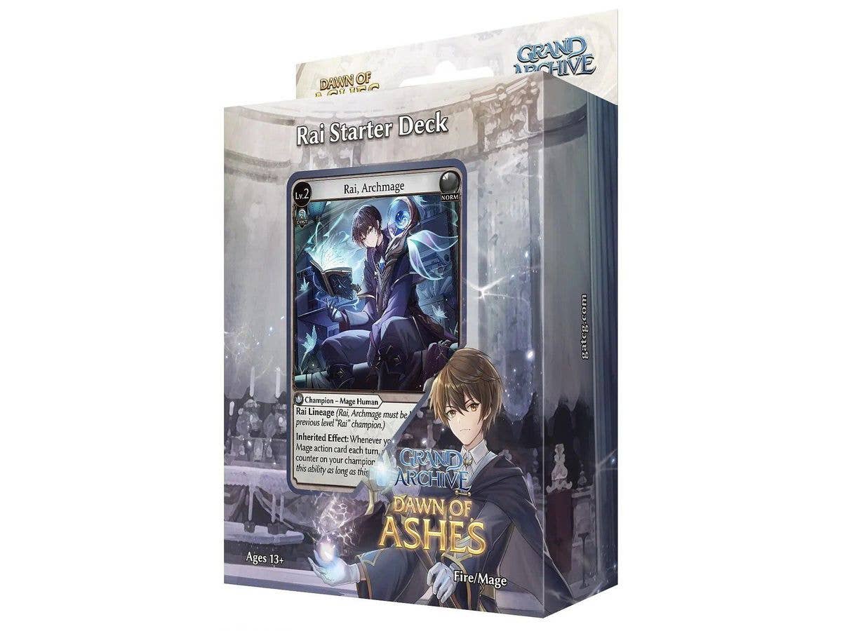 Grand Archive TCG DAWN OF ASHES Rai Starter Deck