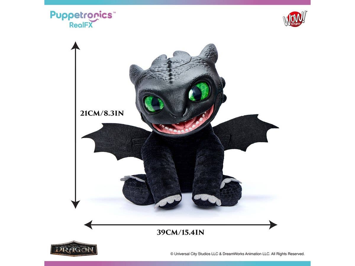 Puppetronics RealFX: How to Train Your Dragon - Toothless