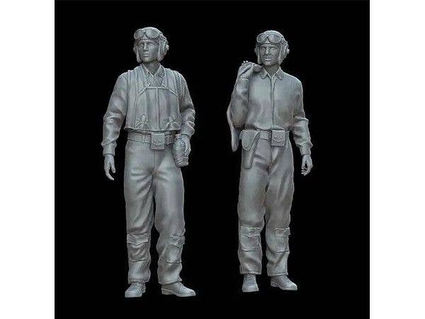 U.S. NAVY PILOTS EARLY WAR (2 pieces)