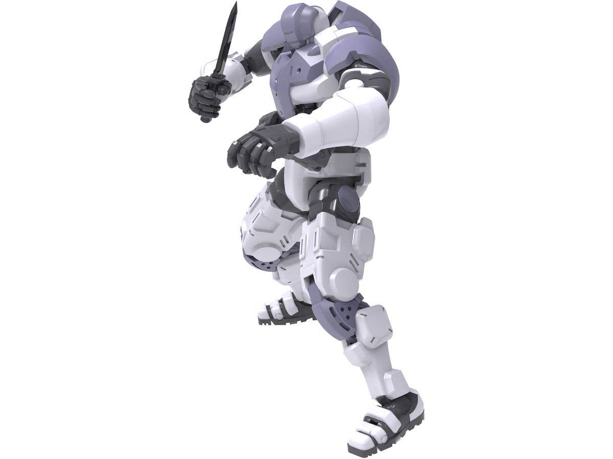 Remnant Dome Series WWS-0-01/02 Match Soldier/Peacekeeping Armor Plastic Model Kit (White)