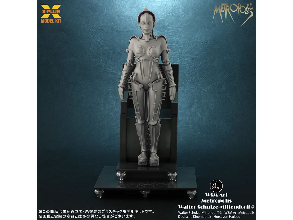 Maria Plastic Model Kit Silver Screen (Metropolis)