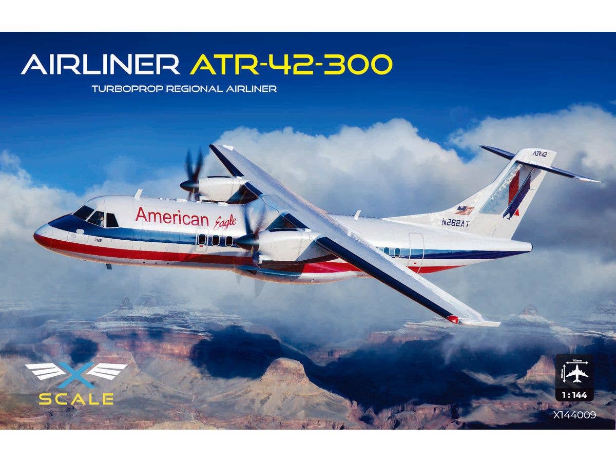 ATR-42-300 Turboprop Regional Airliner