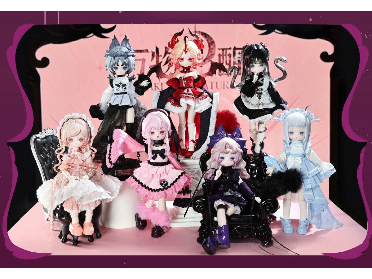 LULU ELF Story Gen2 Awakening Nature Series Trading Doll 1Box 6pcs