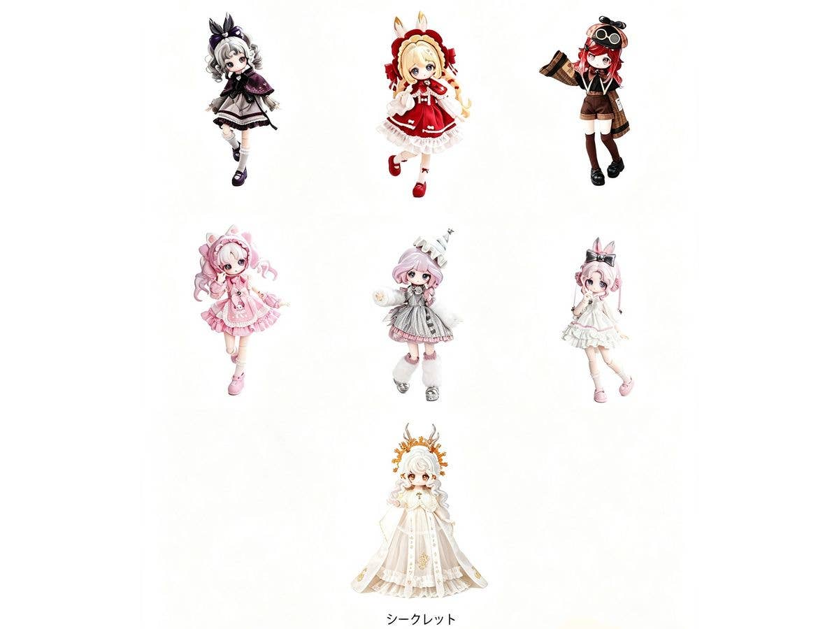 LULU ELF Story Mystic Realm Pact Series Trading Doll 1Box 6pcs