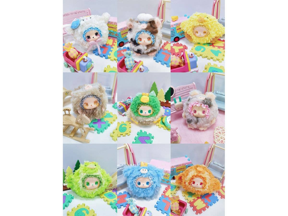 LOVELY EMMA Cozy Plush Garden Series Trading Plush 1Box 8pcs