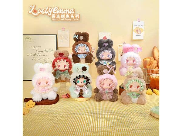 LOVELY EMMA Sweet Treat Bunnies Series Trading Plush 1Box 6pcs