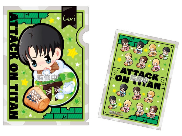 Attack on Titan: A4 Clear File Levi