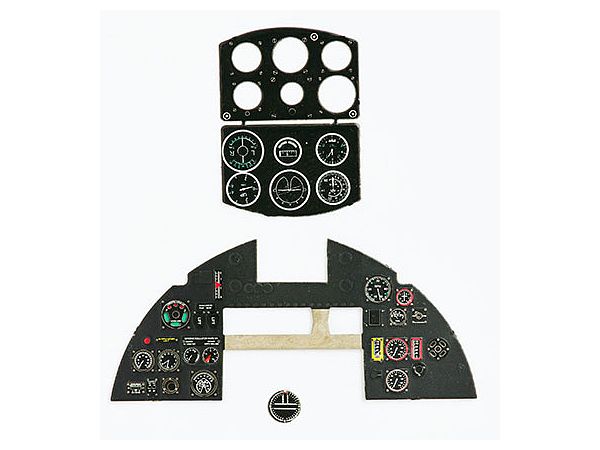 Early Typhoon Coloring Instrument Panel Airfix