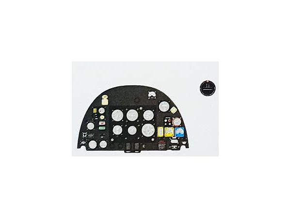 Spitfire XIV, Colored Instrument Panel, Tamiya Modification Kit Used