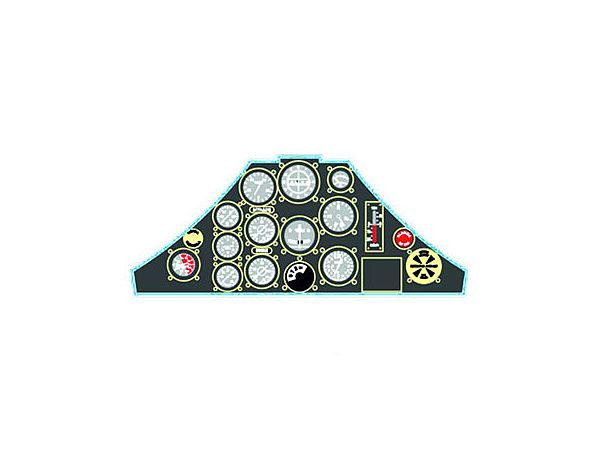 PZL P.11F Colored Instrument Panel, IBG