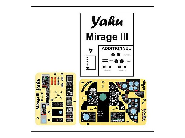 Mirage III E/R Colored Instrument Italeri/Revell