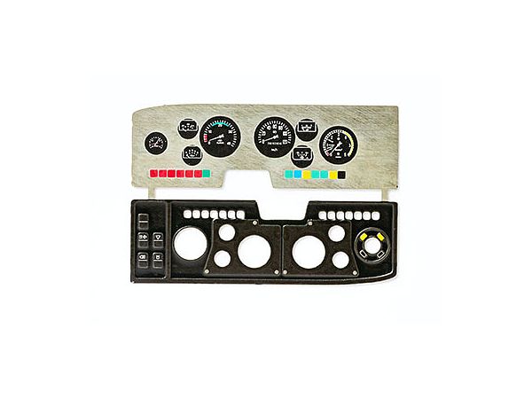 URAL4320 Late Coloring Instrument Panel Zvezda /Trumpeter