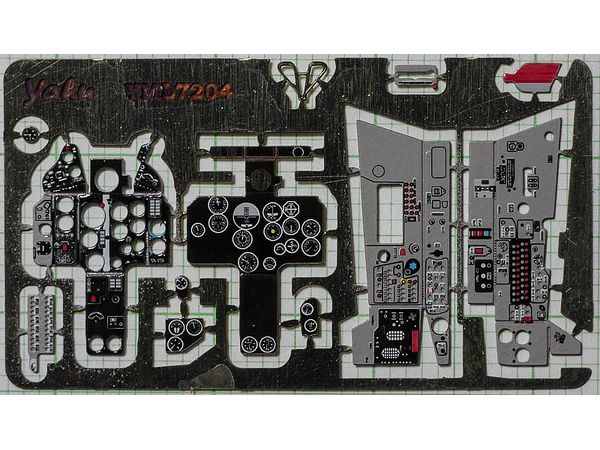 MiG-21PFM Fishbed (Gray Paint) Coloring instrument panel RV, etc.