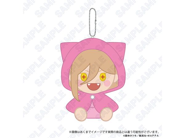 Chainsaw Man: HUG & NIGHT Plush Keychain Power