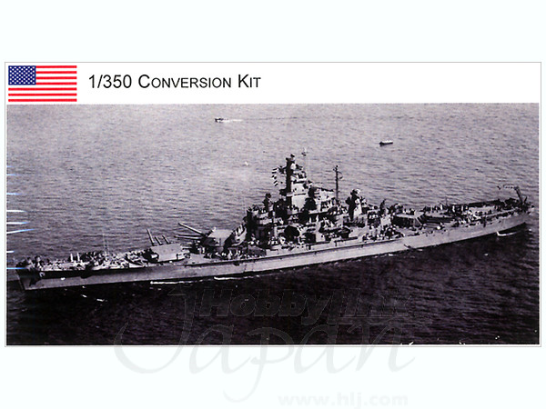 USS South Dakota 1943 Outfit Conversion Kit (for Trumpeter)