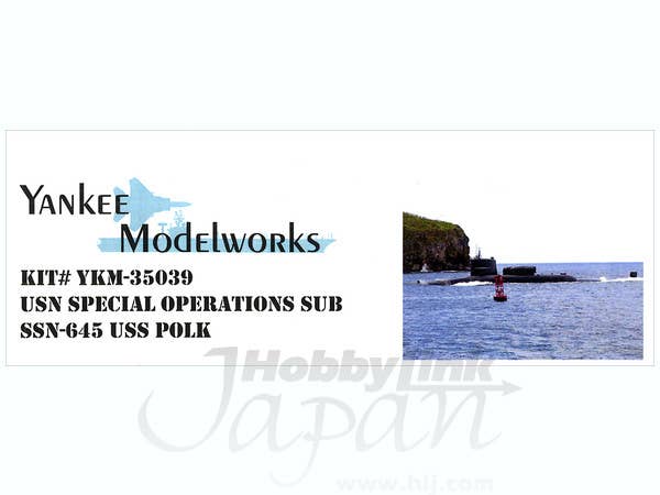USN Special Operations Sub SSN-645 USS Polk