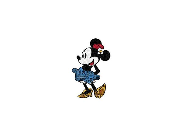 Jigsaw Puzzle Silhouette Minnie Mouse 304P (30.6 x 48.1 cm)