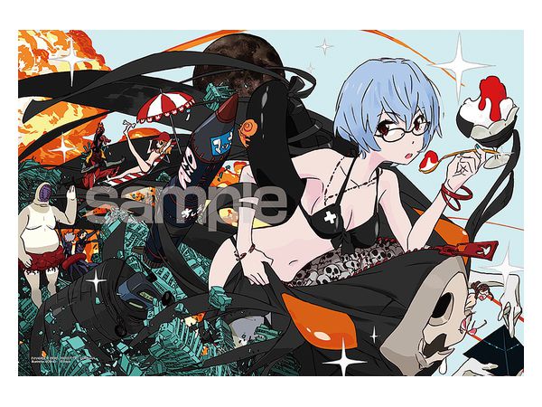 Jigsaw Puzzle: Sushio x Eva Part.3 (Rei) 300pcs 26 x 38cm