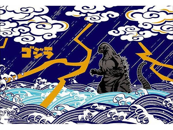Godzilla: Japanese Style Godzilla 300pcs (260 x 380mm)