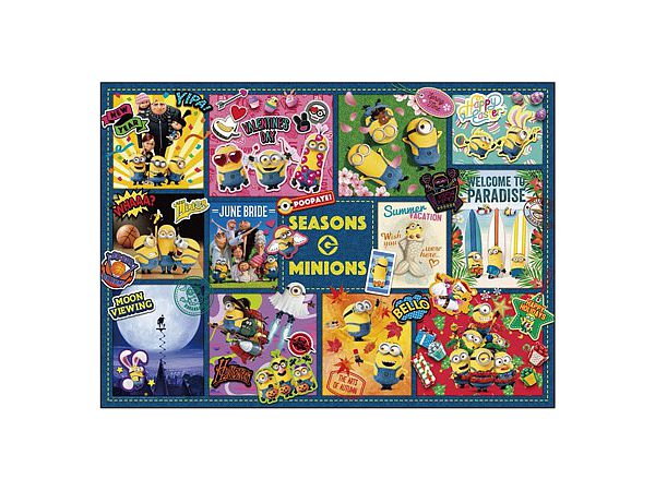 Jigsaw Puzzle: Minions Seasons Minions 500pcs 38 x 53cm