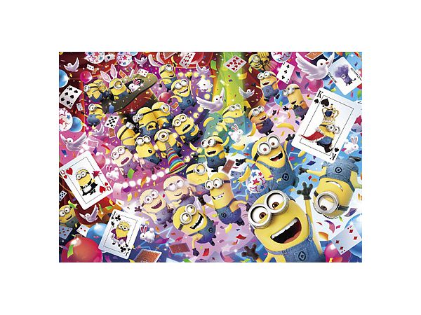 Jigsaw Puzzle: Minion Magic Show 500P (38 x 53cm)