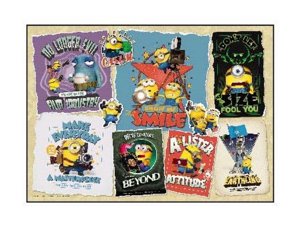 Jigsaw Puzzle: Minions Minions & Monsters 500pcs (38 x 53cm)