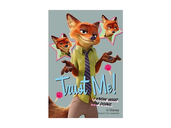Disney: Nick Wilde 70pcs (590 x 860mm)