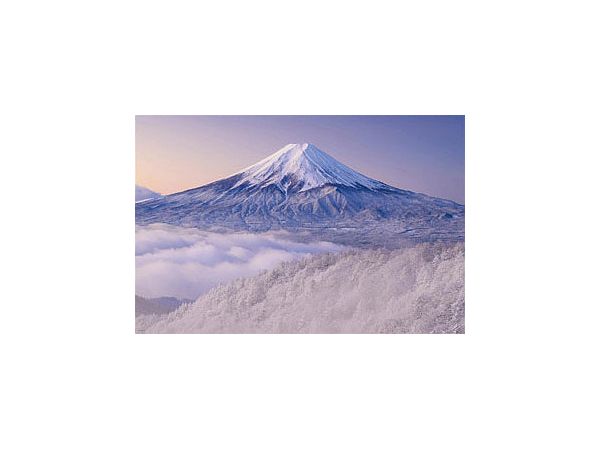 Jigsaw Puzzle: Mt. Fuji Seen From the Snowy Mitsutoge (Yamanashi) 1000P (50 x 75cm)