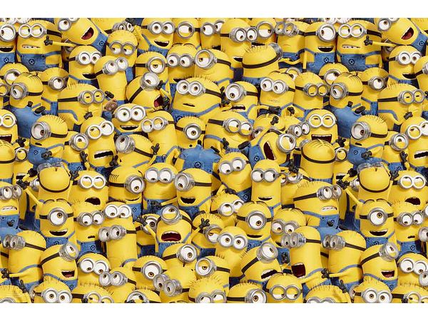 Jigsaw Puzzle: All Minions! 1000P (50 x 75cm)