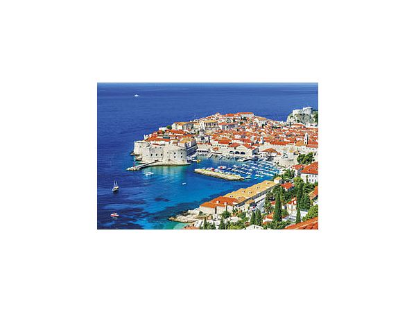Jigsaw Puzzle: Beautiful port city on the Adriatic Sea (Dubrovnik) 1000P (50 x 75cm)