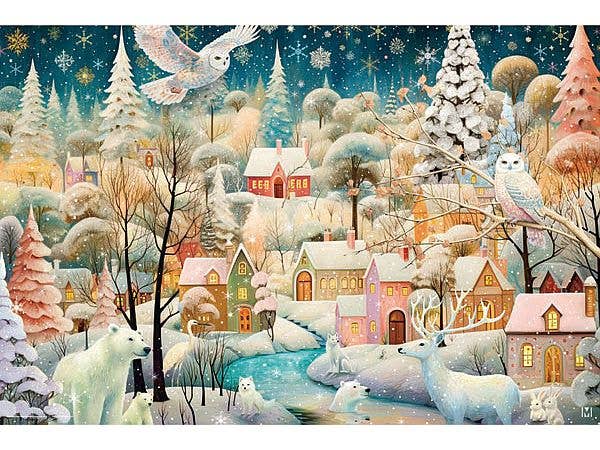 Winter Wonderland 1000pcs (500 x 750mm)