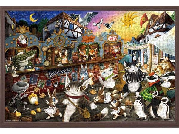 Jigsaw Puzzle: Wachifield Tashil Festa In The Sunlight And Moonlight 1000pcs (50 x 75cm)