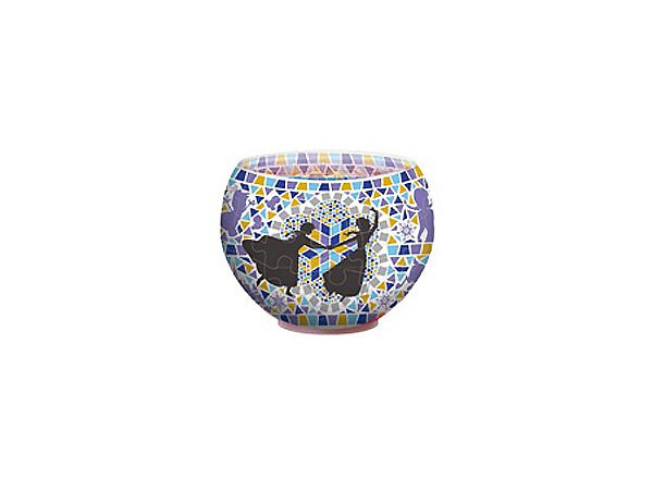 Lamp Shade Puzzle: Disney Glass Mosaic -Anna & Elsa- 80pcs 10 x 7 x 10cm