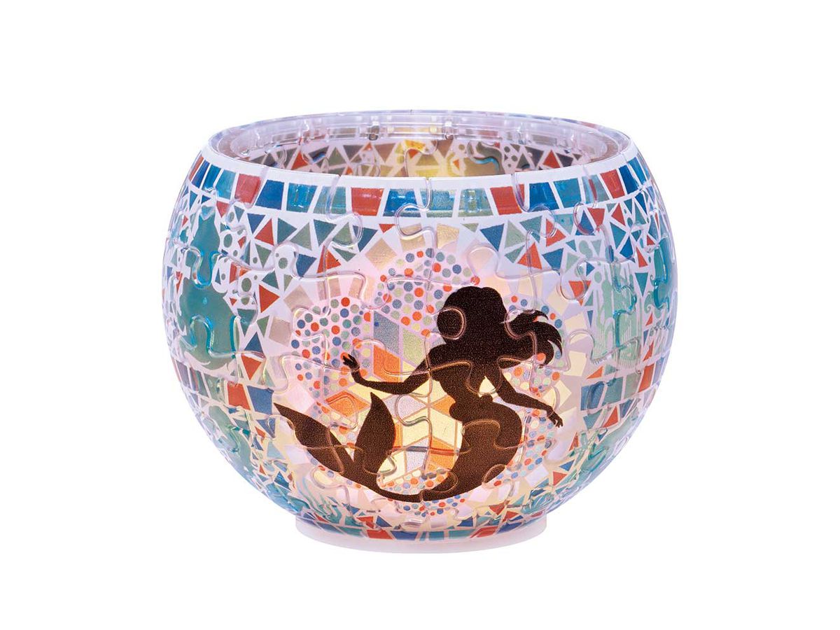 Lamp Shade Puzzle: Glass Mosaic Ariel 80pcs (10 x 7 x 10cm)