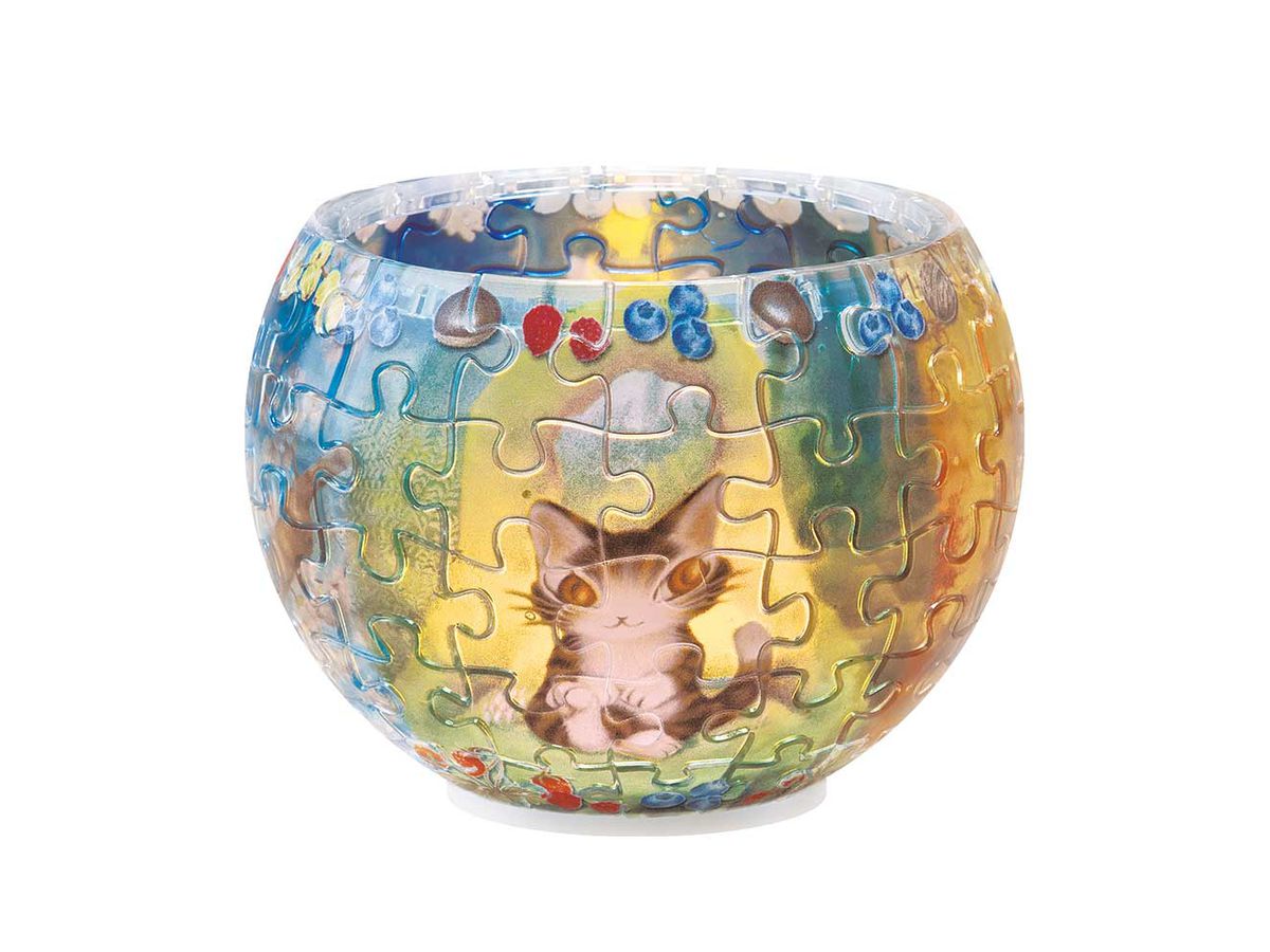 Lamp Shade Puzzle: Let's Play in the Forest 80pcs (10 x 7 x 10cm)