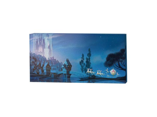 Canvas Puzzle: Princess castle Cinderella 120P (11 x 22.3 x 2cm)