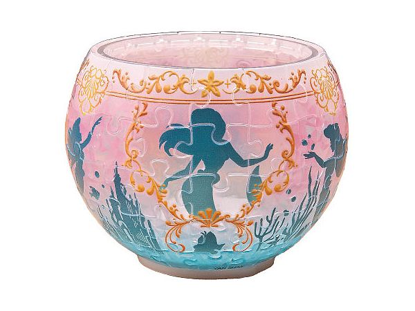 Jigsaw Puzzle: Lamp Shade Puzzle Aurora Glass Ariel 80P (7 x 7 x 10cm)