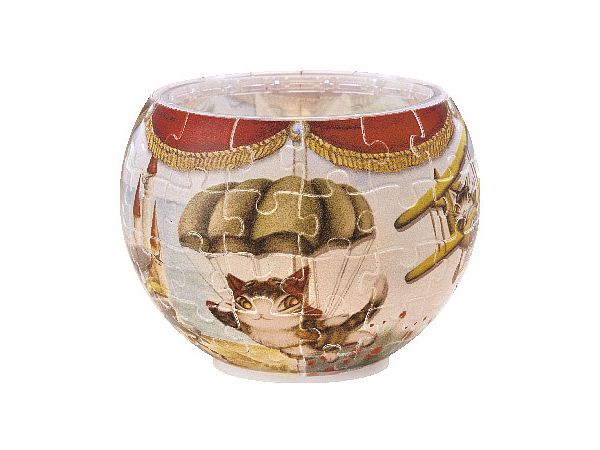 Jigsaw Puzzle: Lamp Shade Puzzle Dayan on Air Travel 80P (7 x 7 x 10cm)