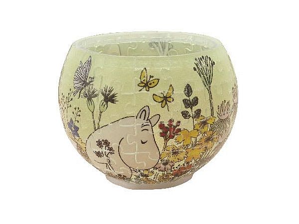 Jigsaw Puzzle: Lamp Shade Puzzle Fun Flower Garden 80P (7 x 7 x 10cm)