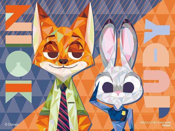 Petit Paris Clear ShineBuddy/Zootopia 150pcs (76 x 102mm)