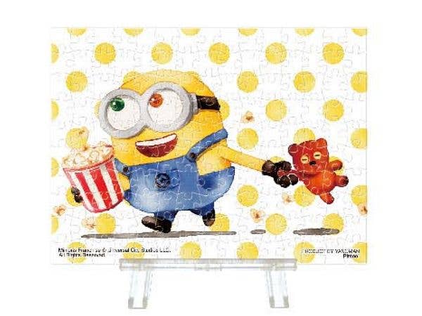 Petit Pu Lier Clear: Minions Popcorn With Easel 150pcs (7.6 x 10.2cm)