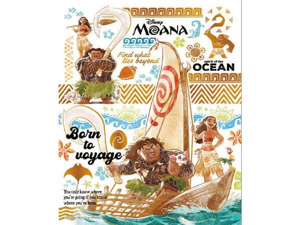 Petit Puzzle: Disney Colorful Gold / Moana 300pcs (16.5 x 21.5cm)