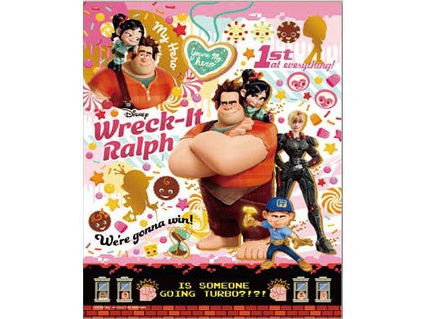 Petit Puzzle: Disney Colorful Gold / Wreck-It Ralph 300pcs (16.5 x 21.5cm)