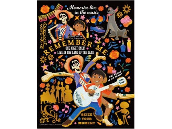 Petit Puzzle: Disney Colorful Gold / Remember Me 300pcs (16.5 x 21.5cm)