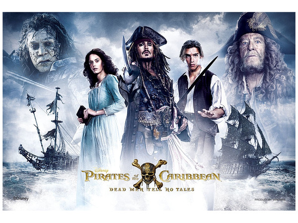 Puzzle Petit Light: Pirates of the Caribbean: Dead Men Tell No Tales The Legendary Voyage 99pcs 10cm x 14.7cm