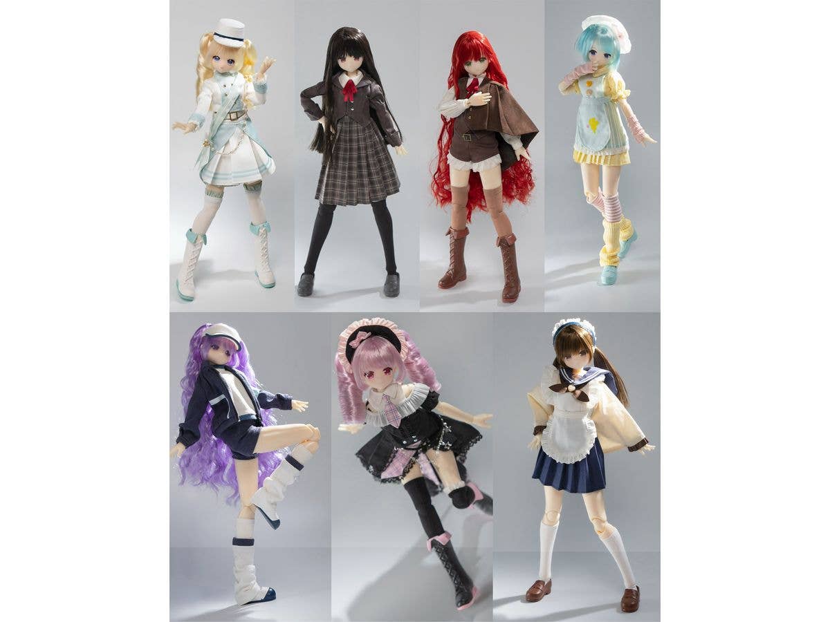 Girls' Kitakubu Series Trading Doll 1Box 6pcs