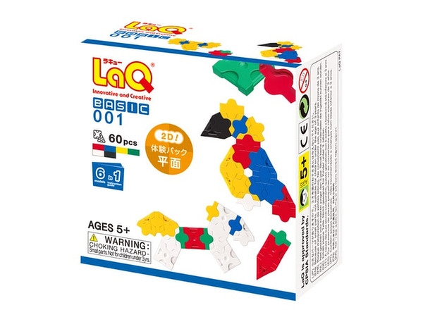 LaQ Basic 001 Experience Pack (Plane) 60pcs
